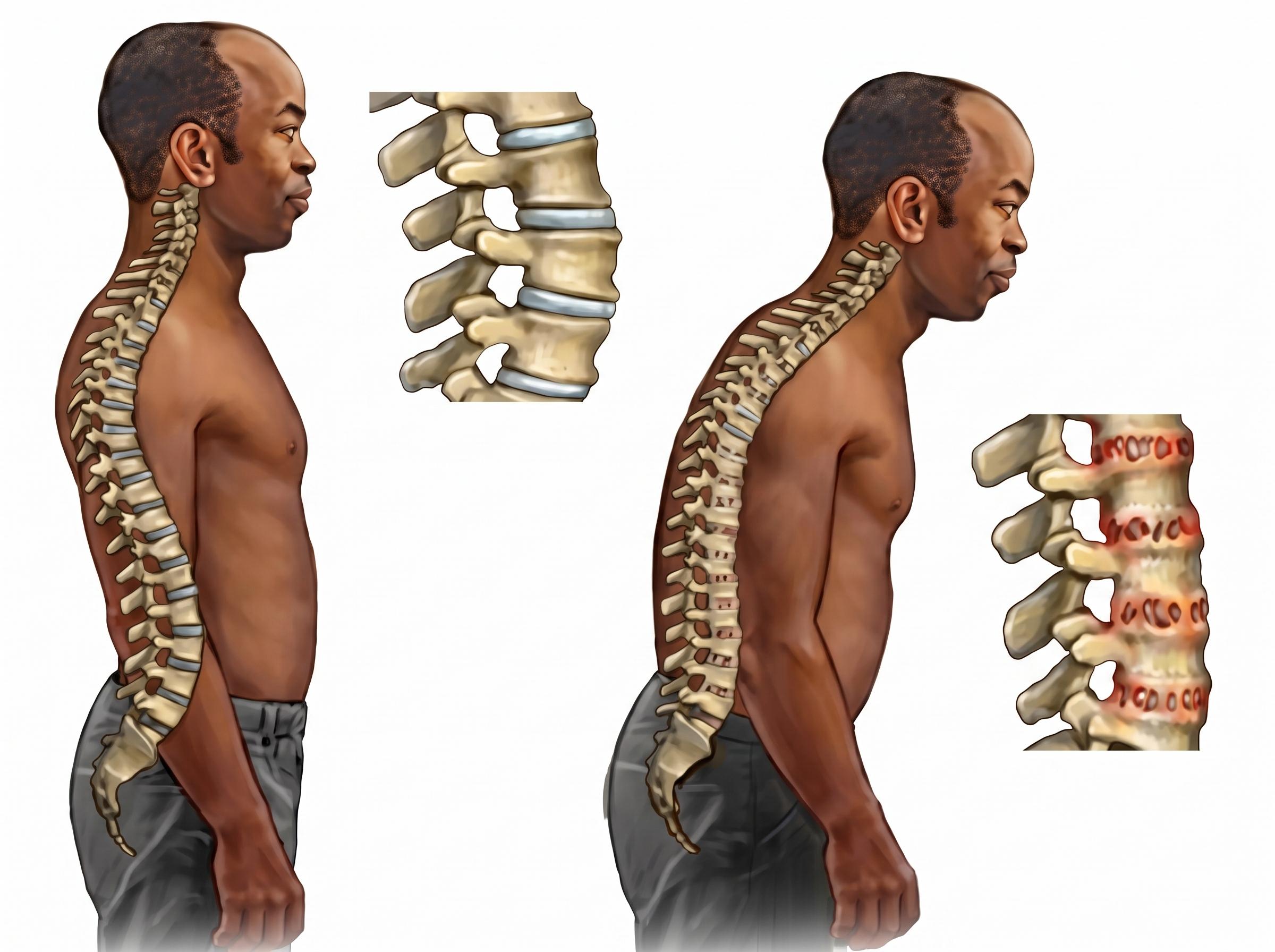 Ankylosing Spondylitis
Chronic inflammatory disease affecting the spine