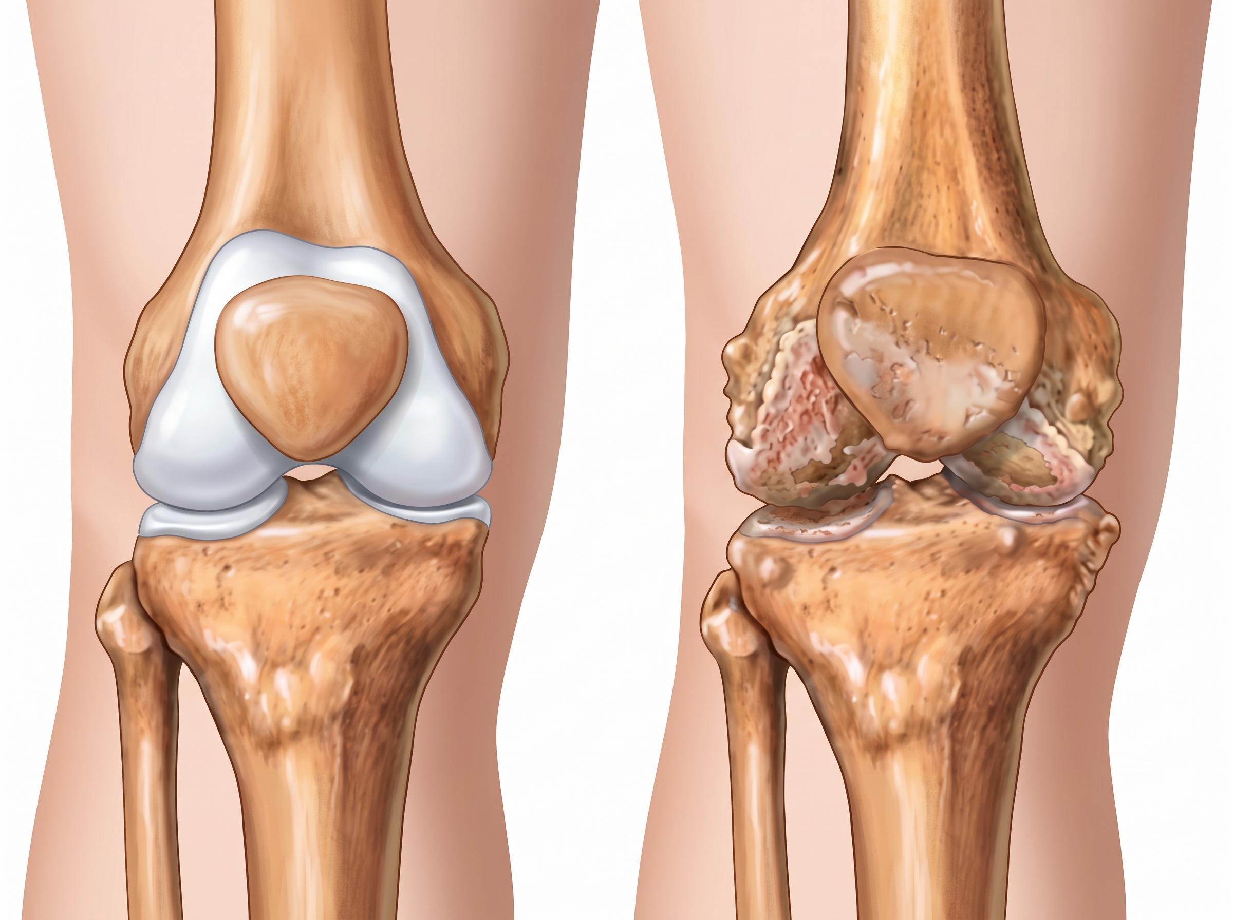 Osteoarthritis
Most common arthritis; knee, hip, hand pain and stiffness